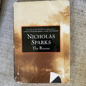 Nicholas Sparks 'The Rescue' Book
